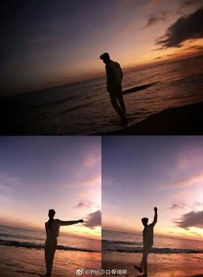 都是美男子啊gq盛典男明星海边氛围感大片