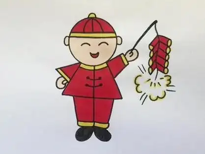 儿童简笔画 #一起学画画 #兔年简笔画 #新年主题画 #一学就会系列