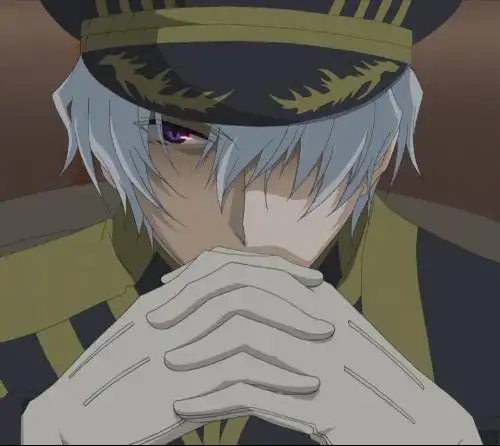 银发紫瞳 动漫男有那些?