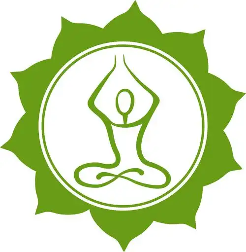 时尚瑜伽logo标志设计矢量素材