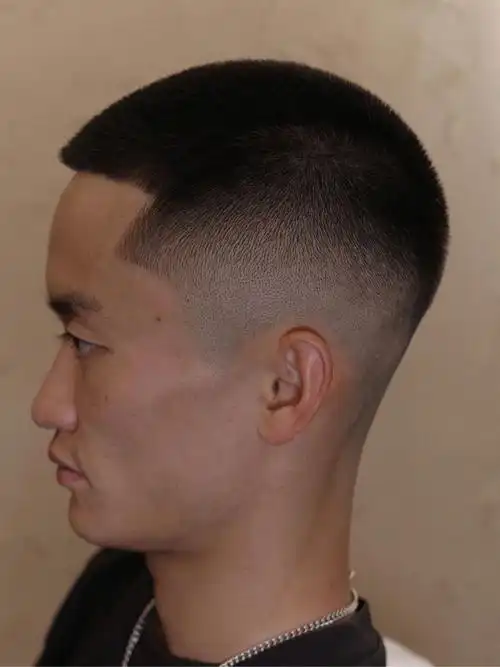 男士美式圆寸#今日发型  #barbershop  #男士发型参考