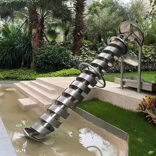 公园户外304不锈钢阿基米德取水器