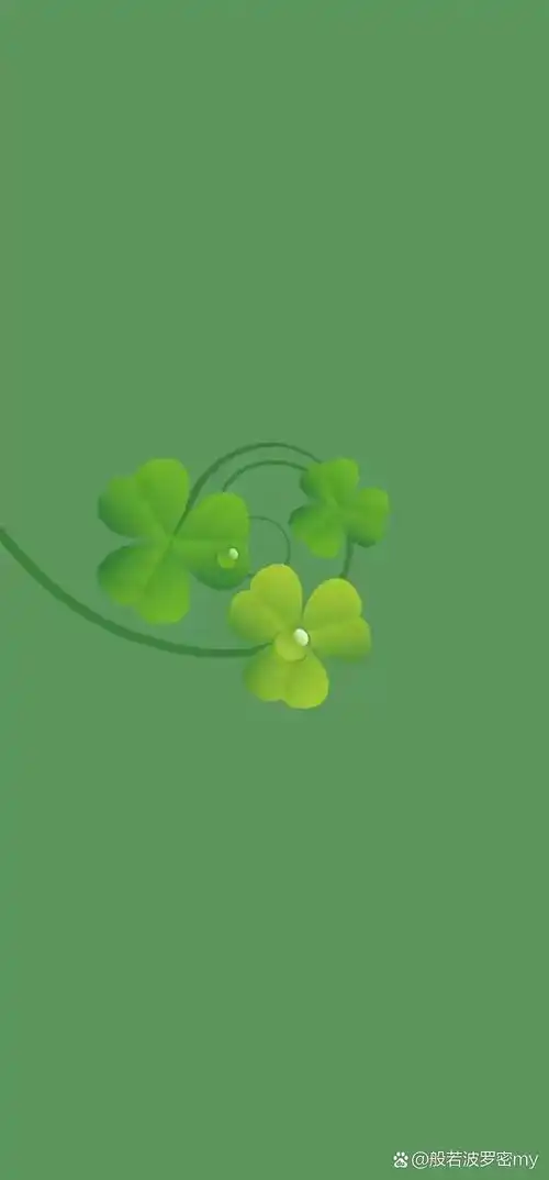 幸运草护眼壁纸