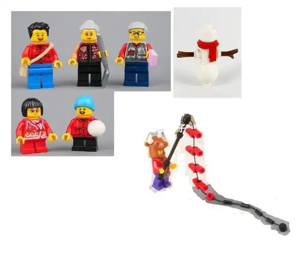 乐高 lego 人仔 80106 人仔套装 全新正品 独占