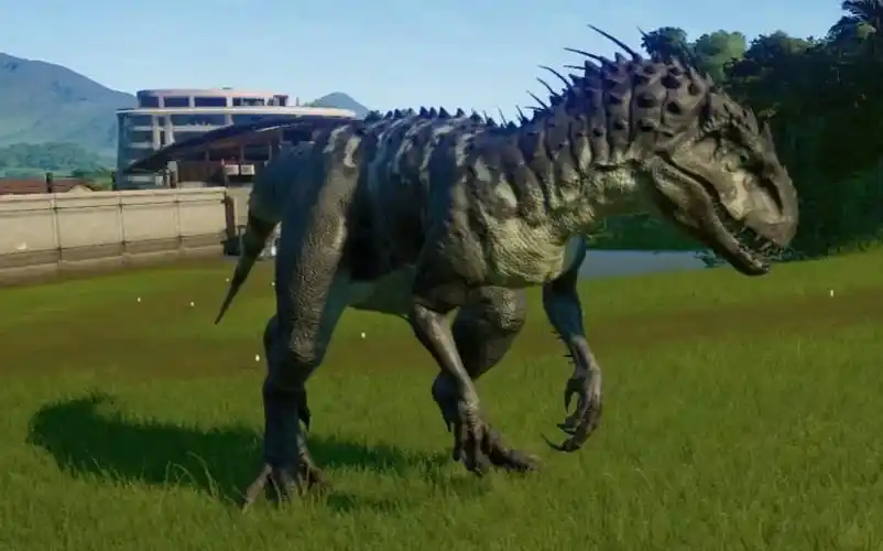 侏罗纪世界进化丨08狂暴龙登场四岛收尾