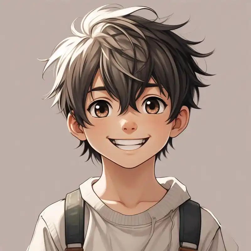 超萌动漫小男孩头像9678