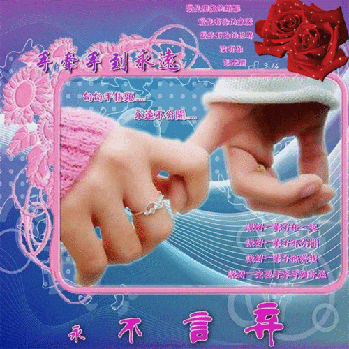 牵手一生,相伴一世