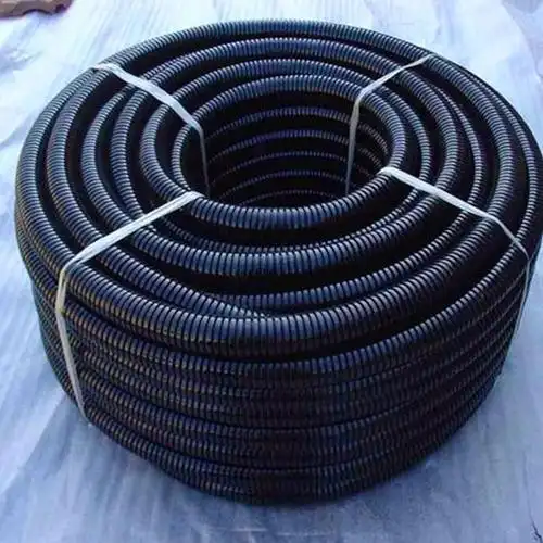 联畅塑胶厂家碳素波纹管质轻且强长度随意路灯电缆电信穿线管碳素波纹