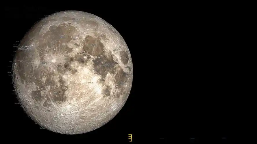 给力近距离看看月亮表面太清晰了