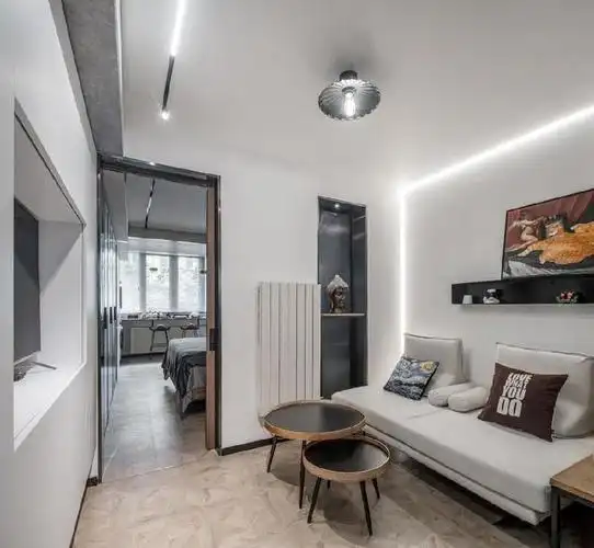 37平米一居室现代简约风格