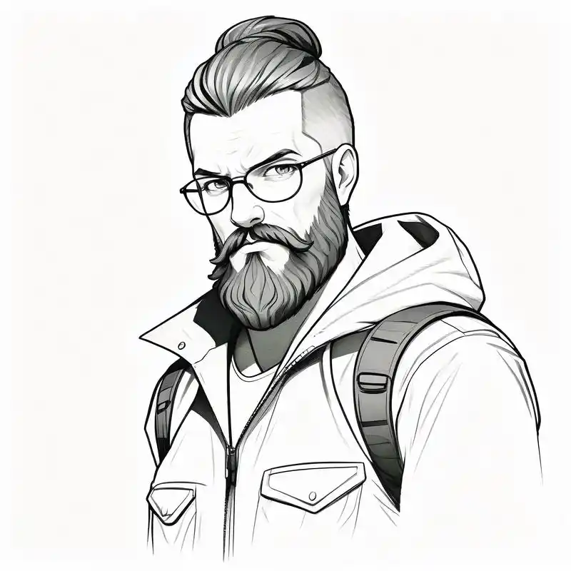 这些胡子大叔头像真是太有型了!