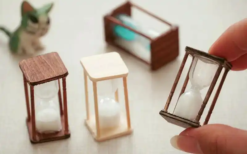 【手工】来diy超迷你的沙漏,拇指大小萌萌哒,步骤也很简单