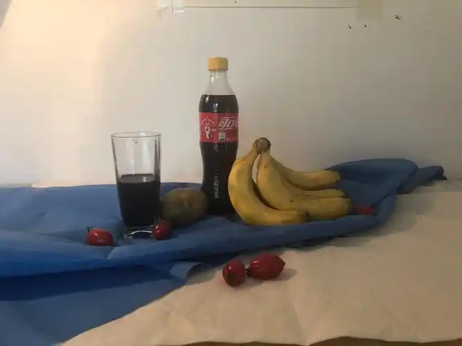 4月20日 专业考级班《水粉静物写生》学习对整体画面的表现 各个物体