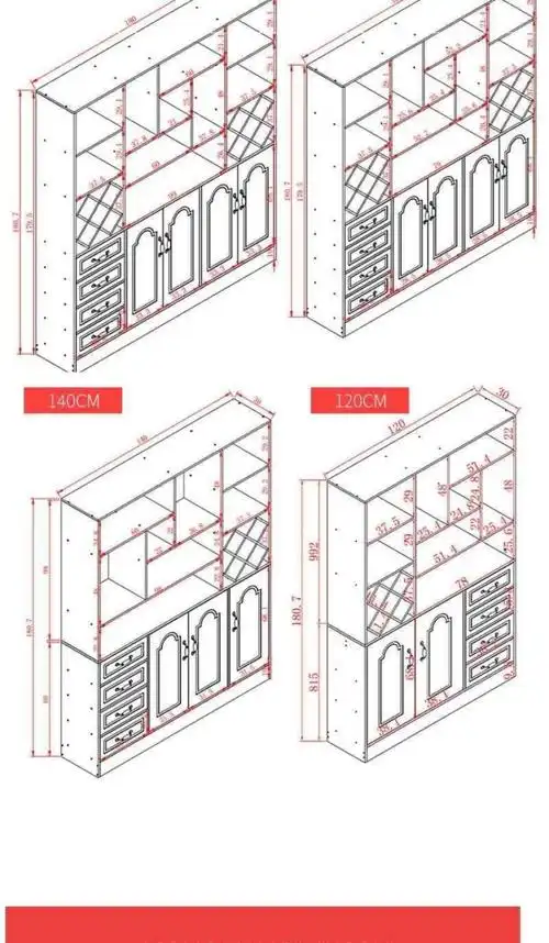 oubisen 酒柜隔断柜客厅玄关柜现代简约门厅柜餐厅玻璃小酒柜玄关欧式