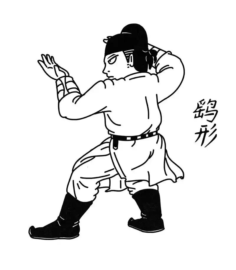 漫画形意拳十二形(下)#原创作品 #画画 #中华文化 #形意 - 抖音