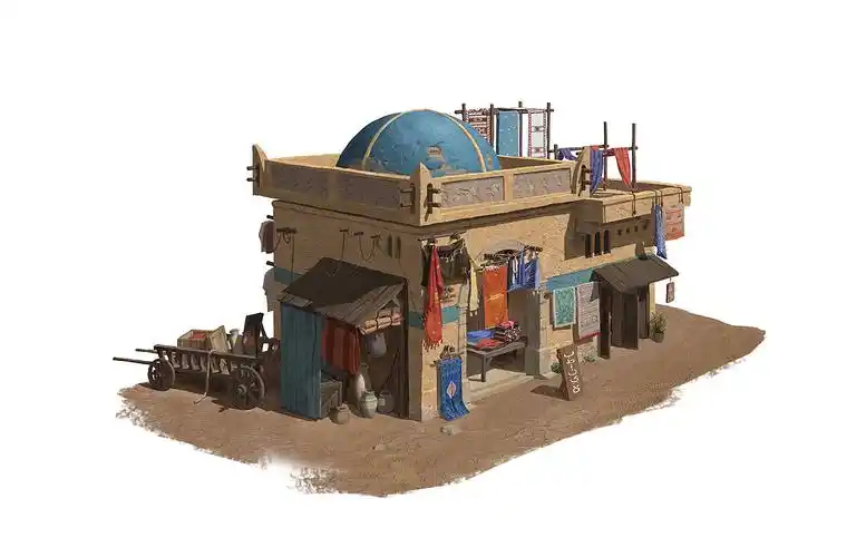 场景原画-单体建筑设计|插画|游戏原画|百味战士_原创作品-站酷zcool