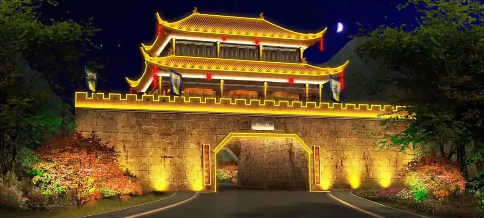 #楼体亮化工程#户外亮化工程 #城市夜景灯光 #灯具批发 # - 抖音