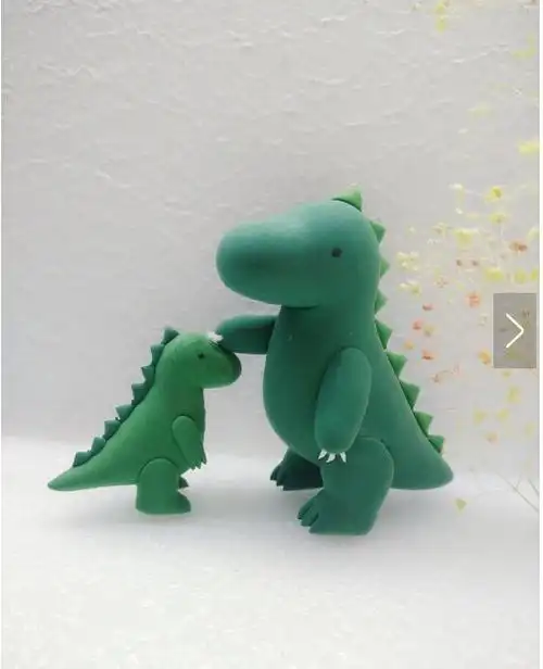 超轻粘土可爱的恐龙教程方法教学