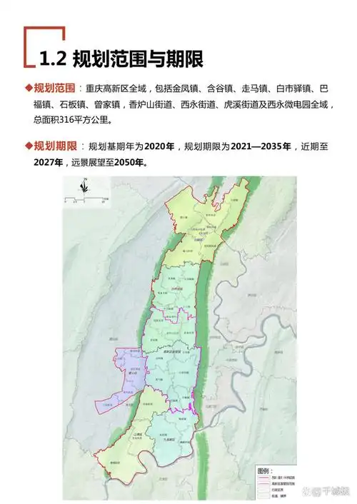 《重庆高新区国土空间规划》已出炉——展望2035未来不可限量!