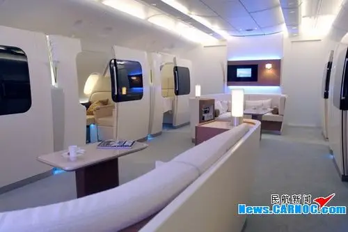 先睹为快:全球最大客机空客a380飞机客舱(组图) - 科学探索的日志