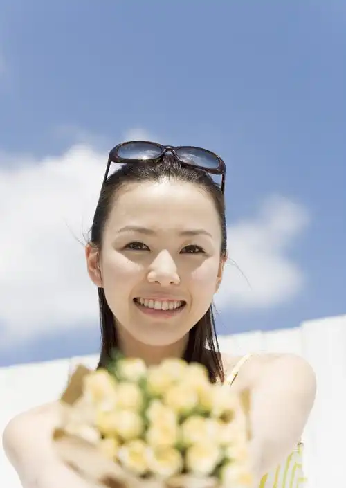 微笑图片 微笑,人物表情,笑