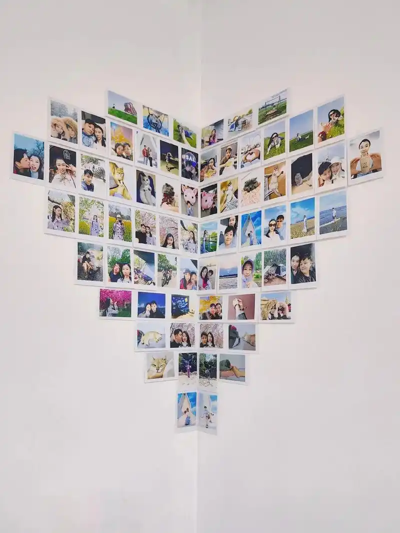 心形照片墙|七夕crush到你的ta.七夕,纪念日这类专属情 - 抖音