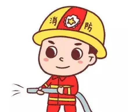 消防员简笔画 儿童画