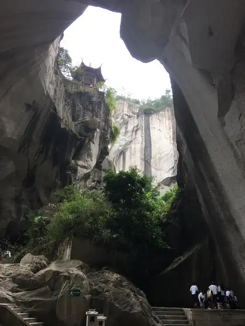 长屿硐天景区由双门硐,八仙
