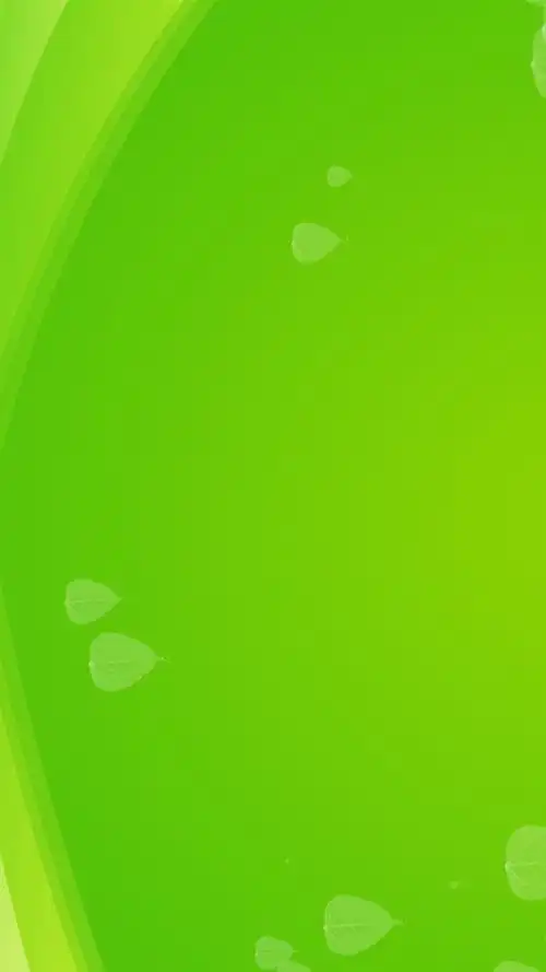 创意绿色扁平h5背景设计模板素材