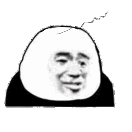 秃头熊猫头一根头发随风飘扬gifgif随风飘扬秃头熊猫头发表情