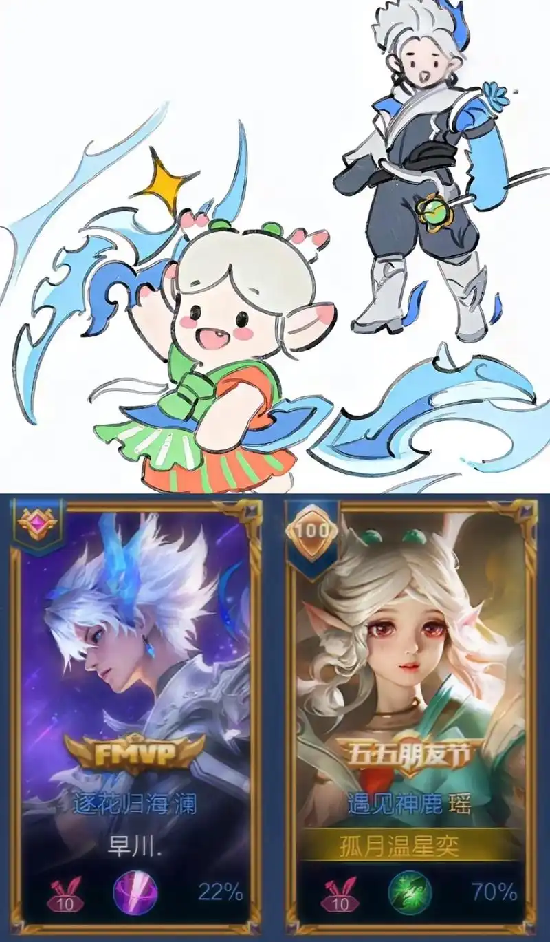 假如瑶瑶和野王们互换武器.#游戏日常 #瑶瑶公主 #澜#玄策 - 抖音