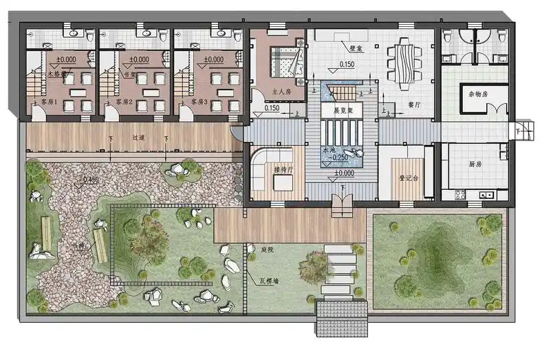 民宿改造设计——织之屋
