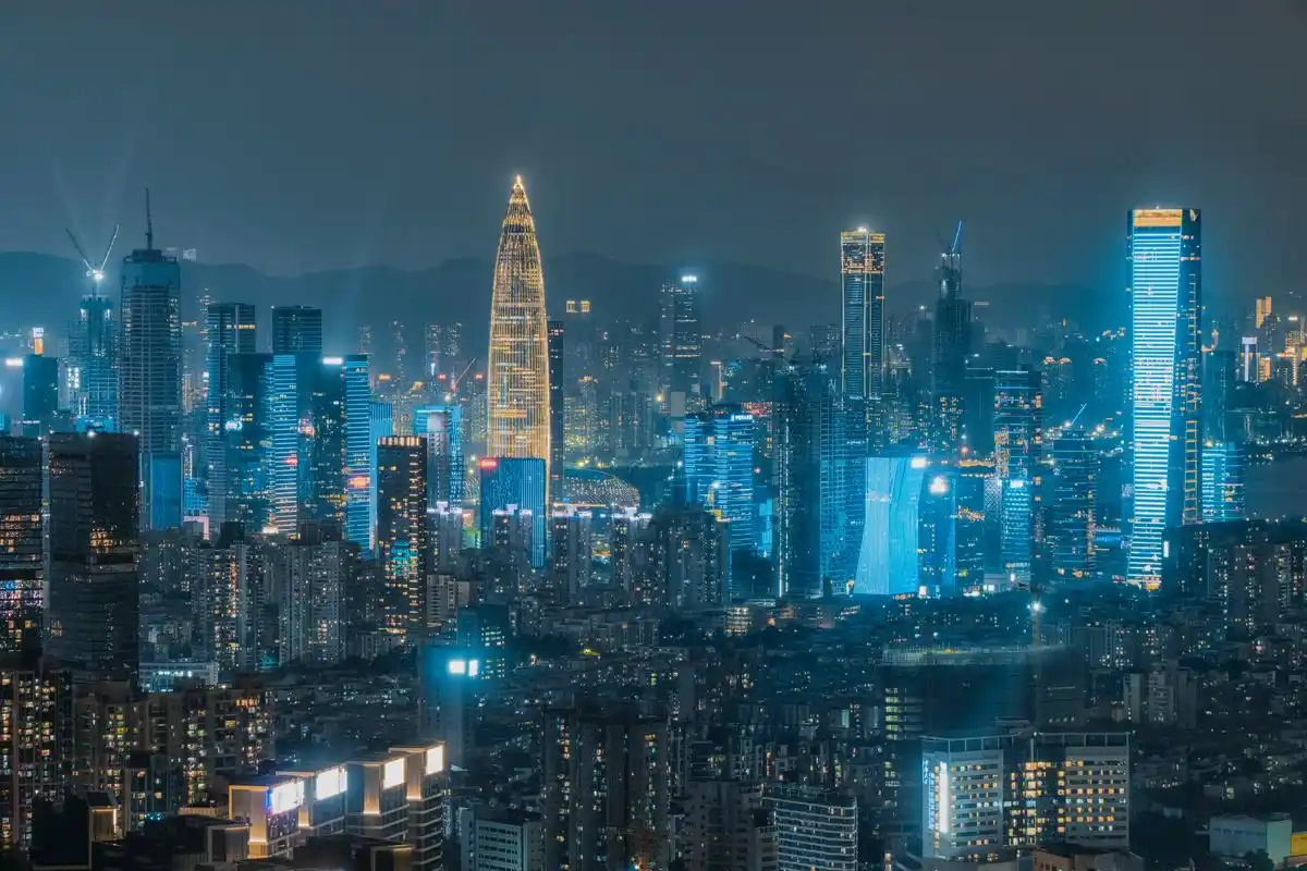 南山夜景最佳观景台,高楼大厦美景一览无余.地铁:海上世界地铁 - 抖音