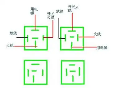 4插继电器怎么装线