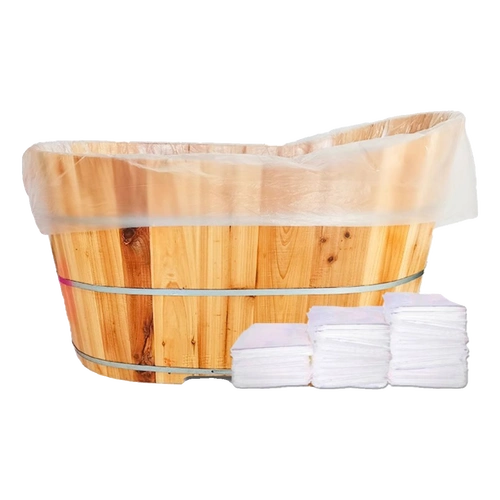 浴缸套一次性超大加厚便携泡澡袋婴儿游泳桶洗澡盆浴膜大人沐浴袋