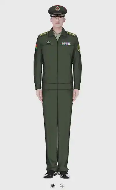 21式军装官方图来了