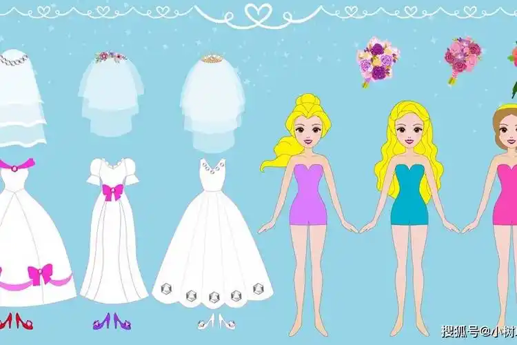 哇3位迪士尼小公主准备结婚了穿上婚纱后会不会很美丽呢