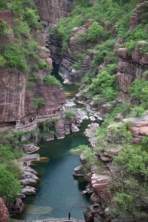 "江山如此多娇"一一游学河南山西,第十篇(河南焦作市云台山风景区)