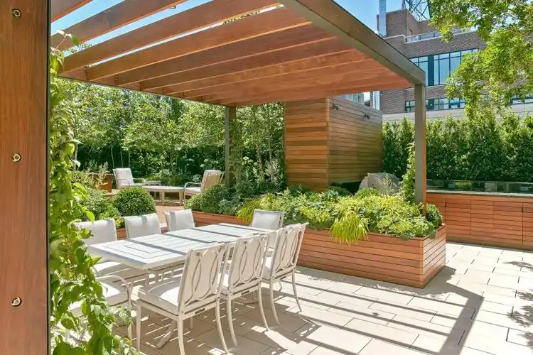 露台设计12个花园露台设计案例等有了露台也这样装太好看了