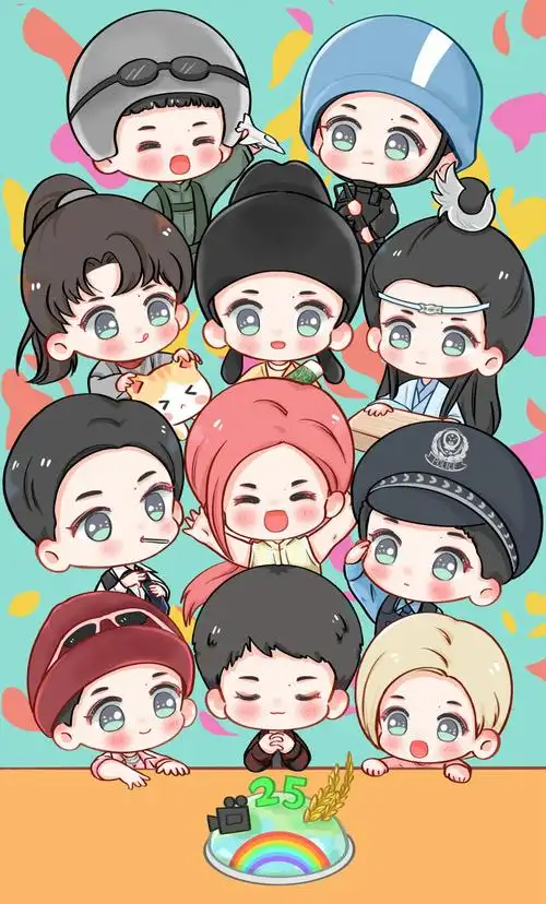 q版王一博 - 堆糖,美图壁纸兴趣社区