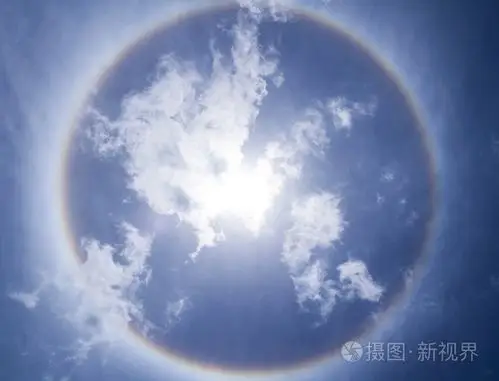 日冕的太阳圆环