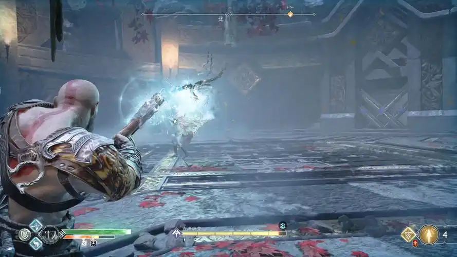 战神4 支线|英勇的证据|高等议会厅boss-女武神|吉德瑞芙 god of war