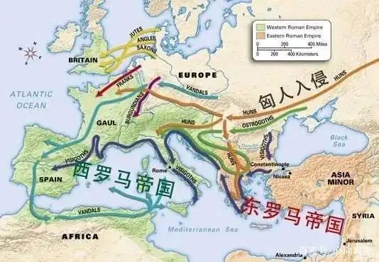 日耳曼人的入侵与西罗马帝国的灭亡