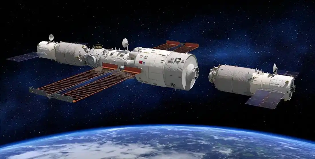 中国空间站"太空之吻",再次惊艳世界