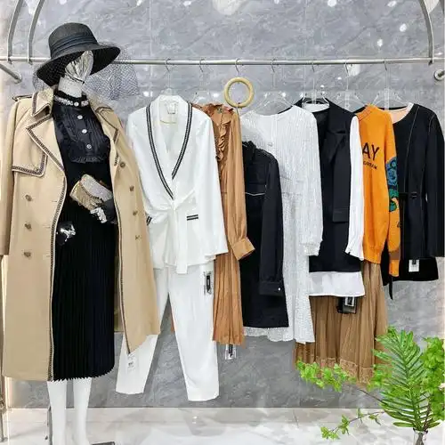 上海一线原创大牌mono四季装甩尾货设计师女装品牌撤柜专卖店货源