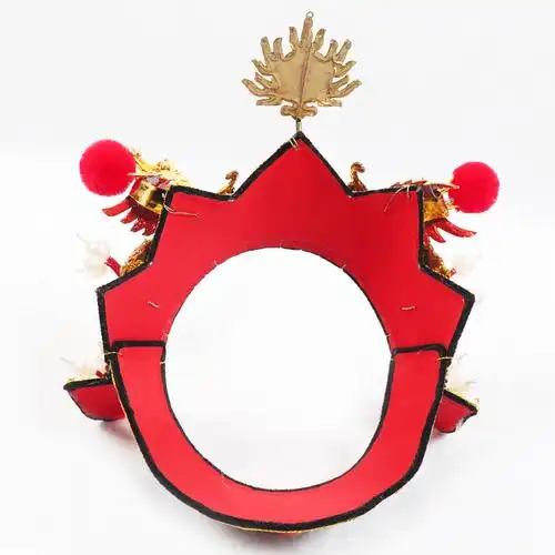 变脸新款戏曲曲剧道具川剧五佛头盔帽子盔送民族服装