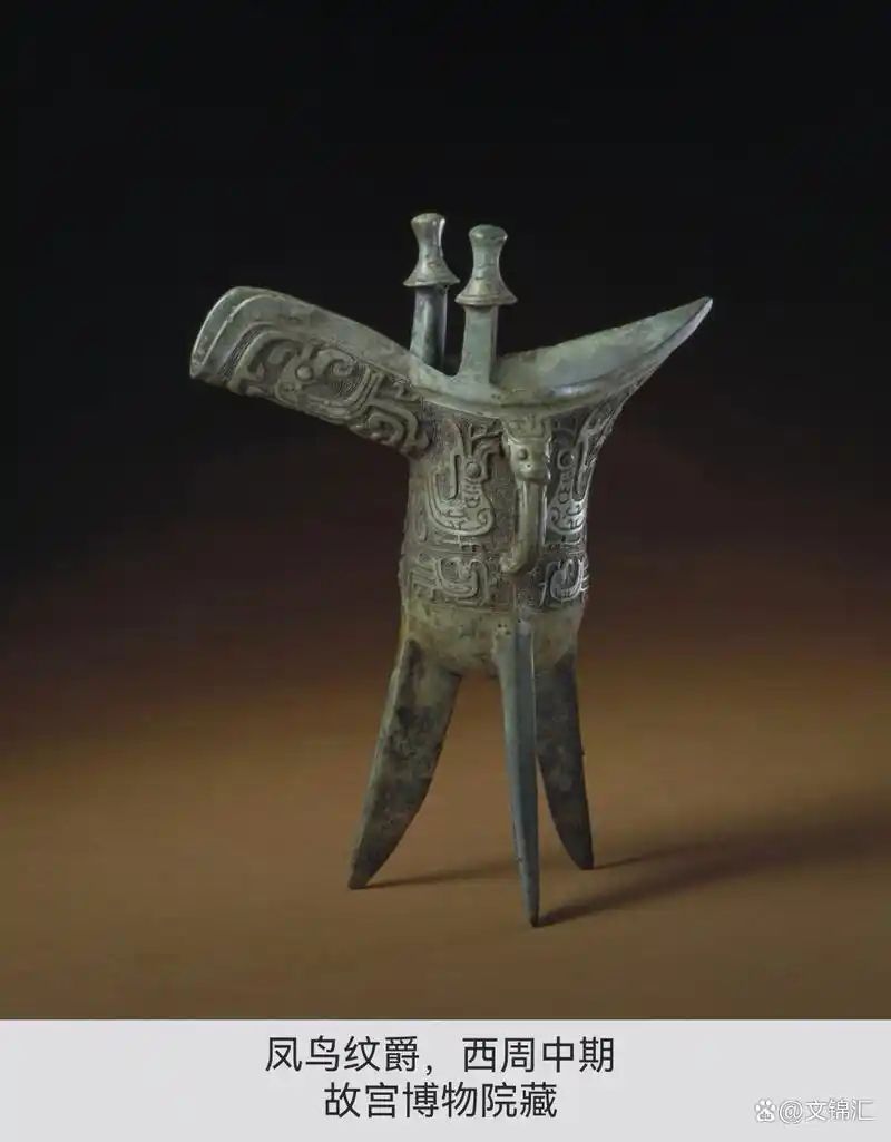 夏商周,青铜酒器"爵"的演变与特征