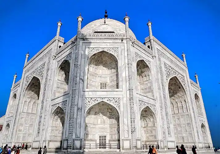 领略泰姬陵(taj mahal )风光