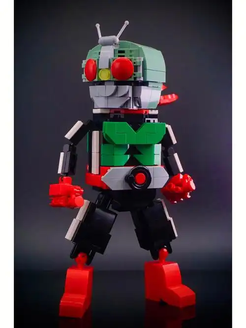 乐高moc假面骑士2号