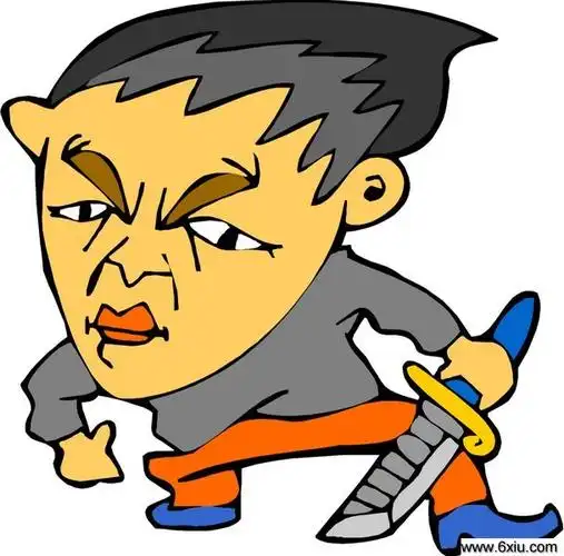 人物矢量图案,强盗-小偷矢量素材下载6